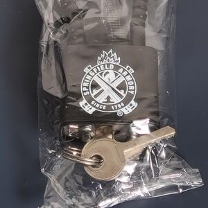 Springfield Armory Cable Gun Lock Black Keyed Firearm Safety Lock New Sealed